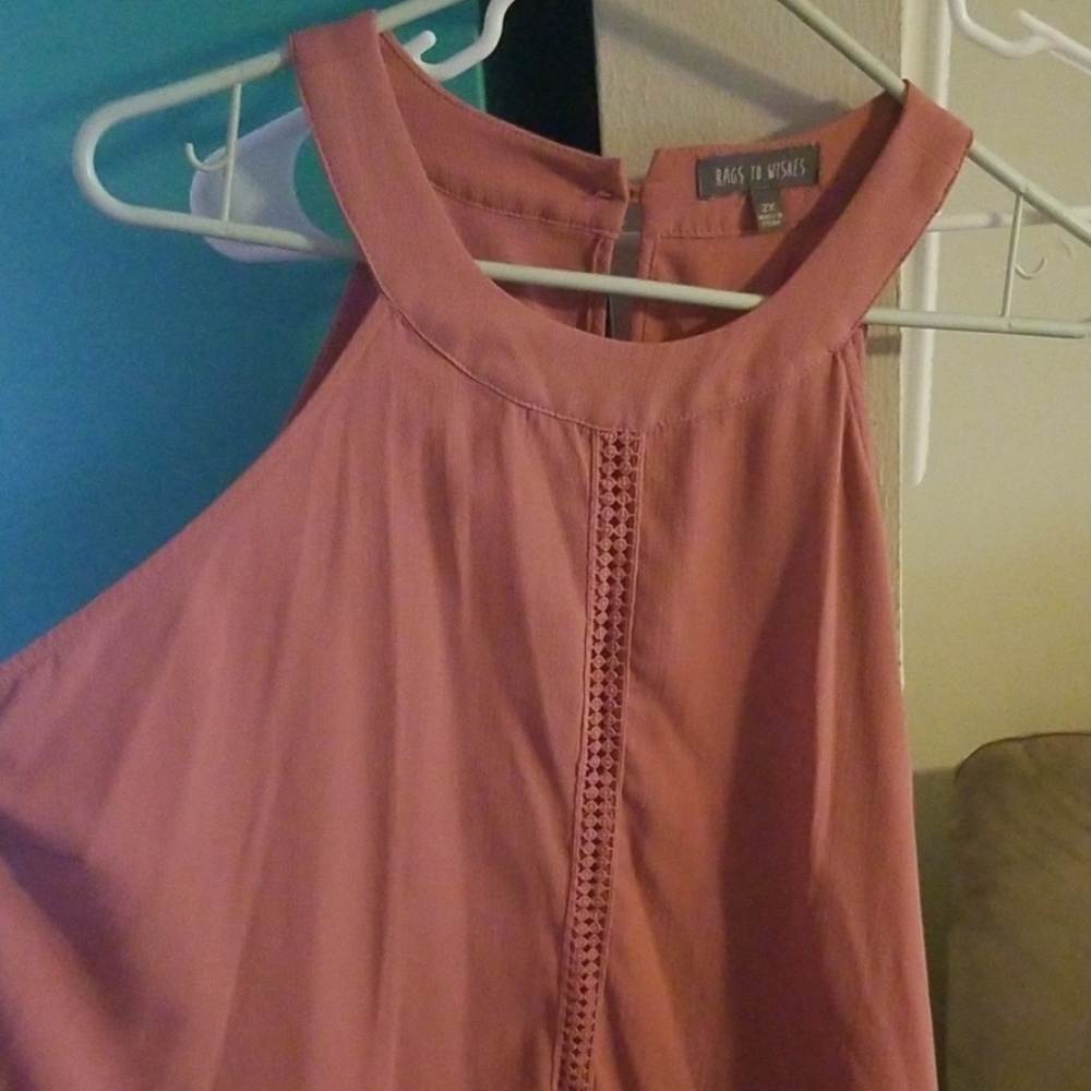 Pink top